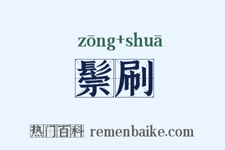 鬃刷是什么意思的图片